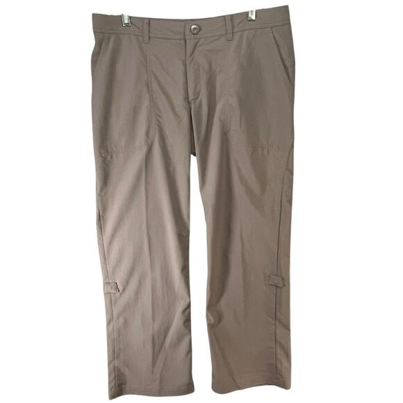 Patagonia Inter Continental Pants 10 Brown Convertible Roll Up Hiking Gorpcore - Picture 1 of 15